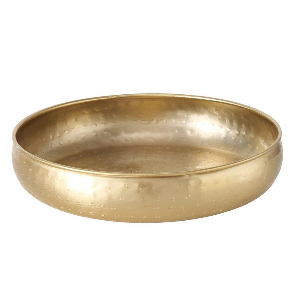 Decoratieve Schaal – Goudkleurig (Ø30cm)