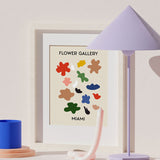 Flower Gallery Miami – Botanische Kunstprint