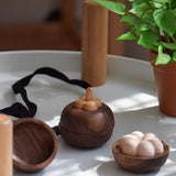 Houten Etherische Olie Diffuser – Bergvorm Bamboe Design