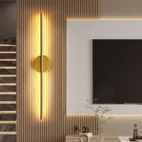 Moderne LED Wandlamp – Goud of Zwart (60cm)