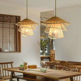 Handgevlochten Rattan Hanglamp – Bohemian (25cm / 45cm)