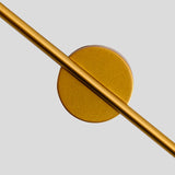 Moderne LED Wandlamp – Goud of Zwart (60cm)